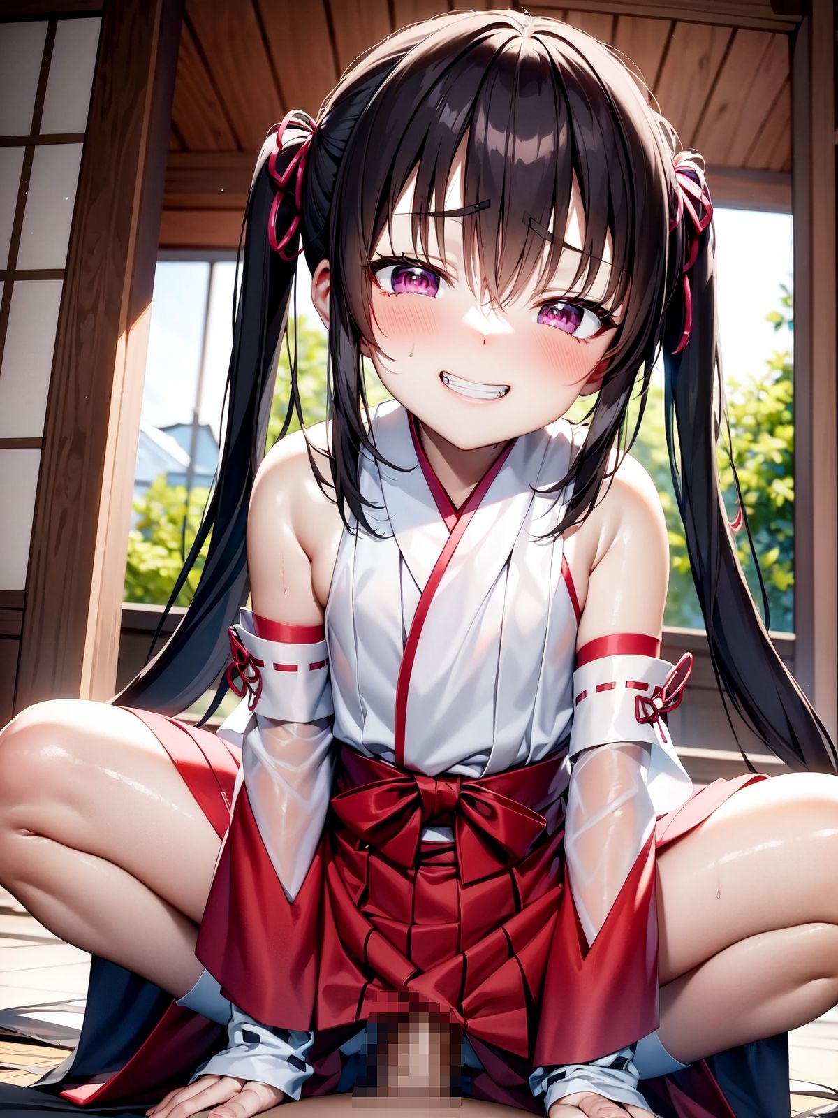 メス○キ巫女に絞られる