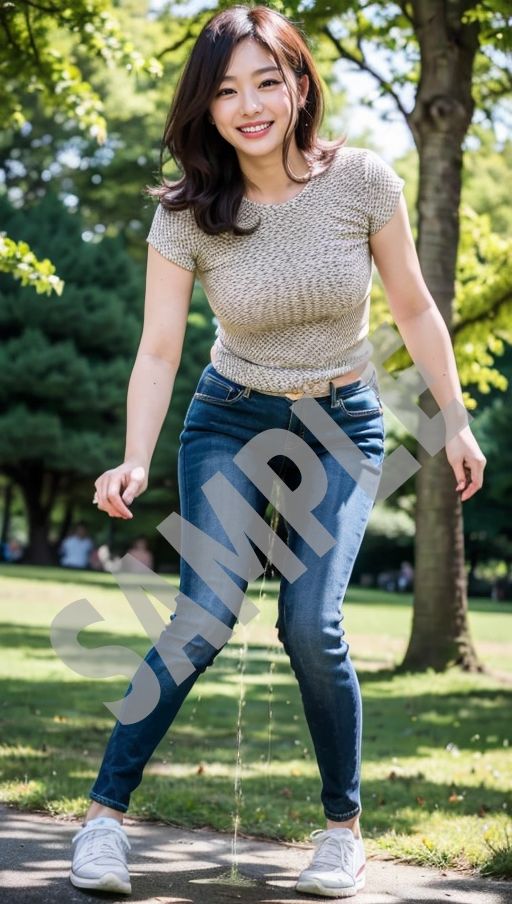 おしがま写真集 人妻達の失禁 日曜の公園編 VOL.1