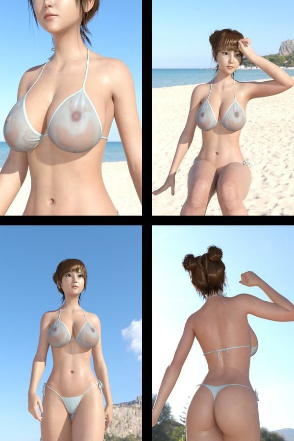 【＋All】『理想の彼女を3DCGで作ります』から生まれたバーチャルアイドル「一ノ瀬廻里（いちのせめぐり）」のグラドル撮影風写真集:Gradol_59