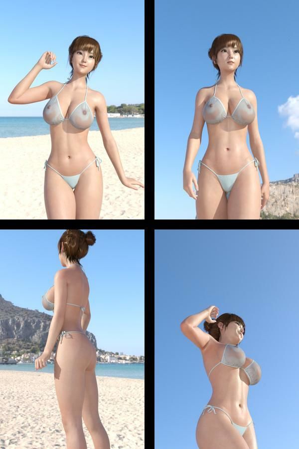 【＋All】『理想の彼女を3DCGで作ります』から生まれたバーチャルアイドル「一ノ瀬廻里（いちのせめぐり）」のグラドル撮影風写真集:Gradol_59