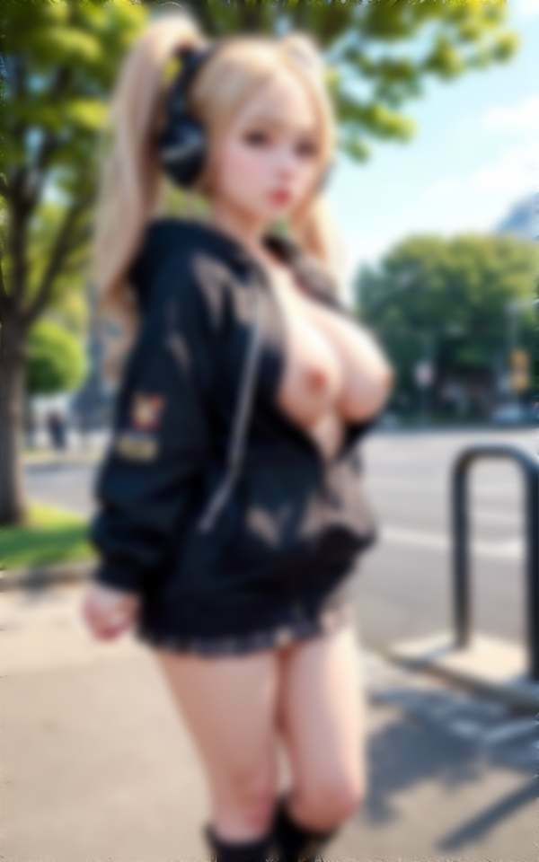 僕の彼女がエロ可愛すぎる。ニーハイ・裸パーカー・ノーパン