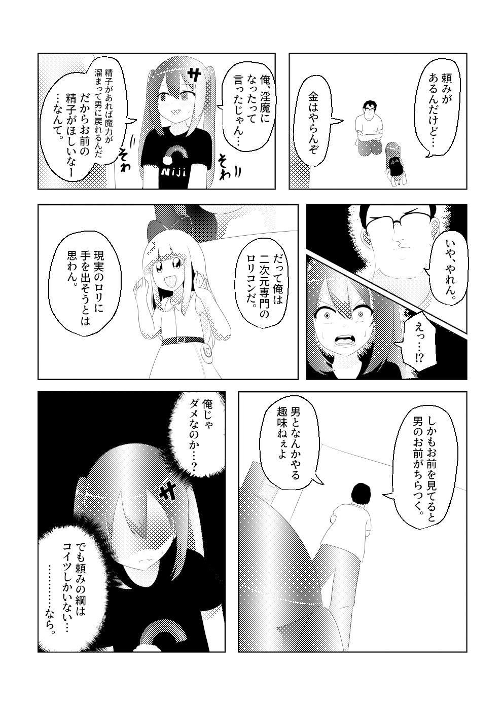 GirlyGirlyサキュバス〜ガリ男の俺が淫魔になってロリコンの友達を誘惑したったw〜