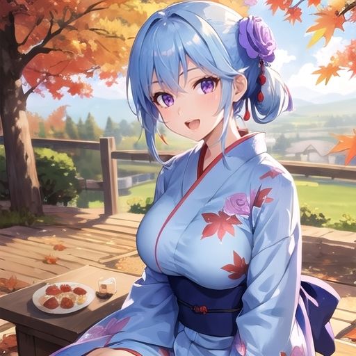 忙しい人に代わってAIさんに秋の温泉に行ってもらう