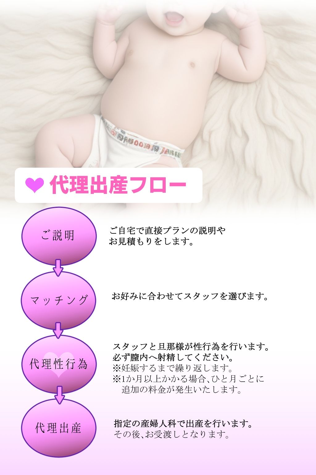 妄想パンフレット「出産代行会社さくら（有）」