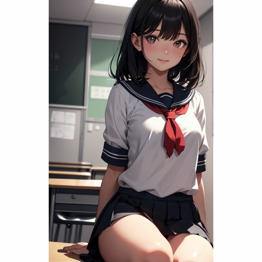 かわいい女の子がミニスカでパンチラしてくる