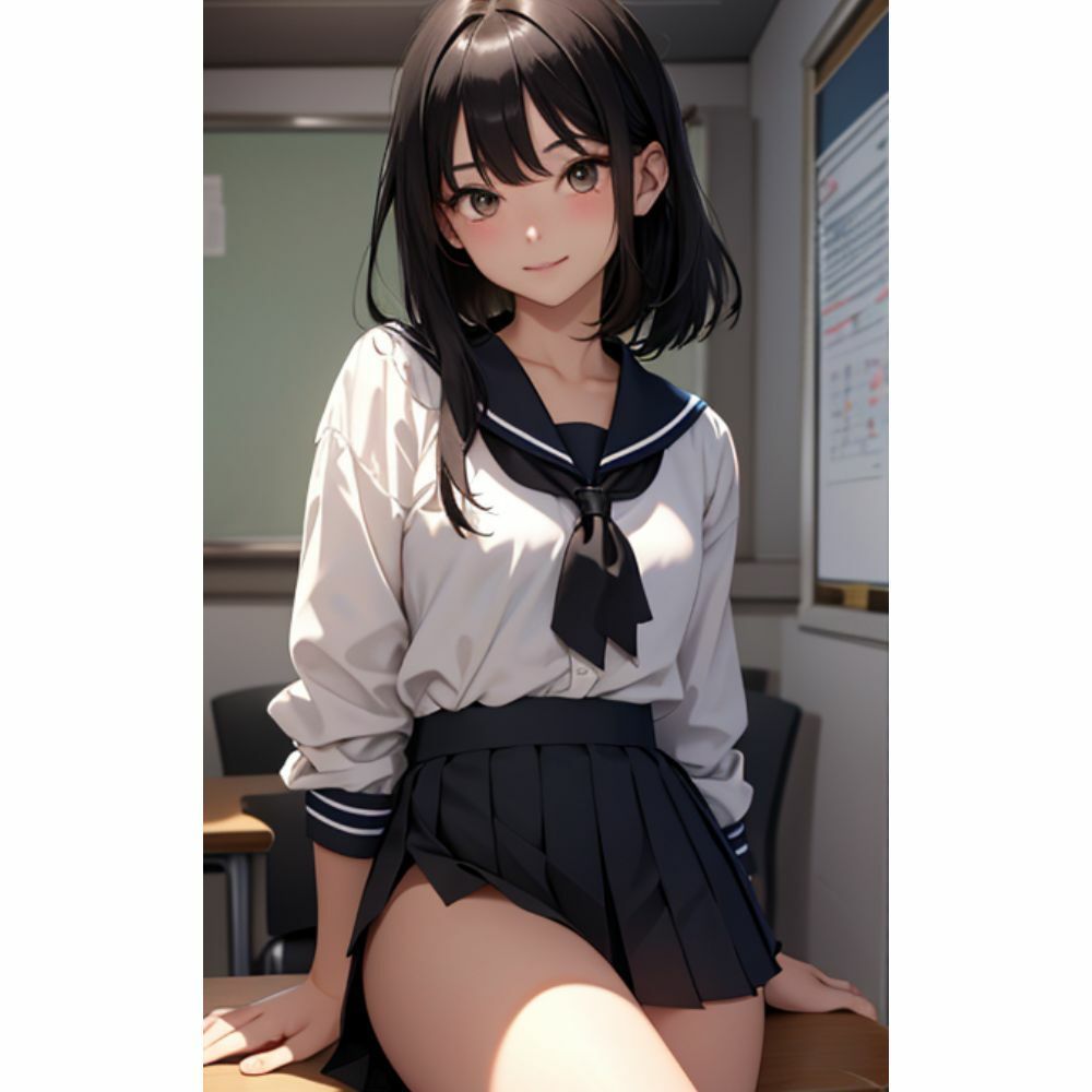 かわいい女の子がミニスカでパンチラしてくる