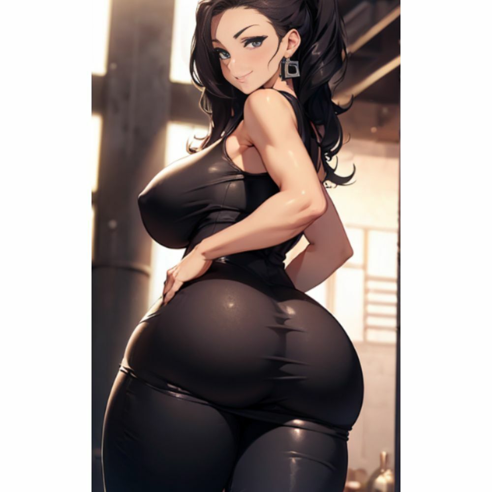 お尻がいっぱい