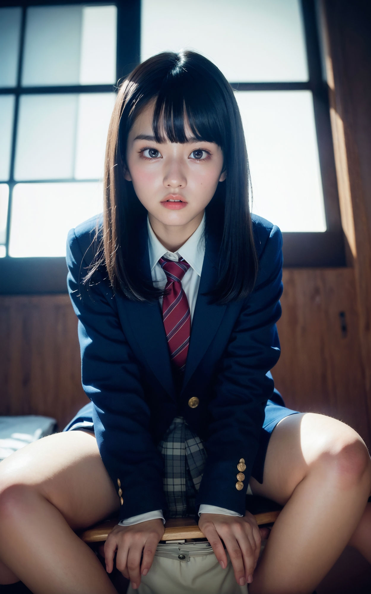 妄想写真館―「座る」制服美少女図鑑 1 ―