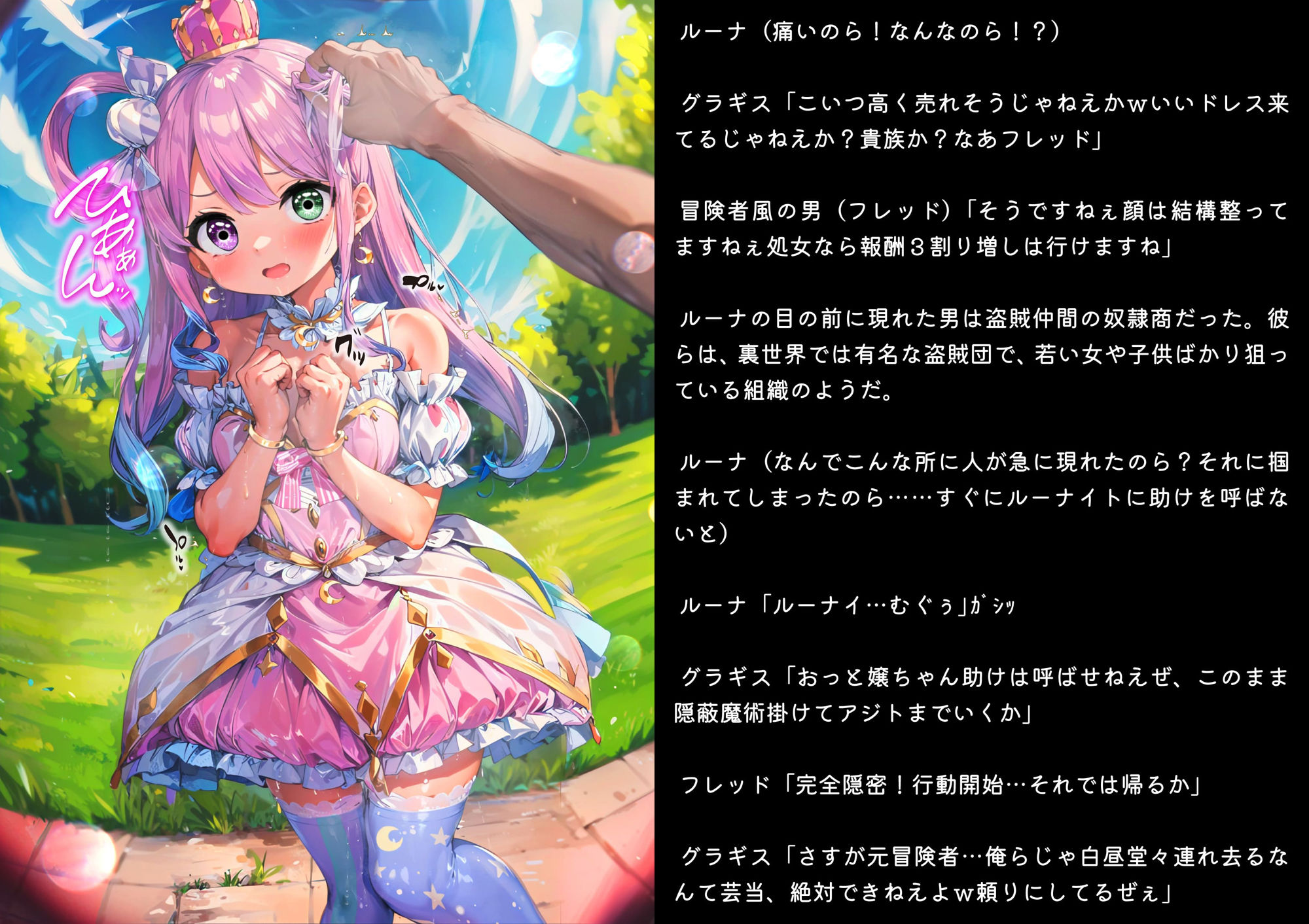 ほろえっちらいぶ んなっしょいっ！ルーナたん淫具調教 姫から娼婦へ奴●堕ち ノベル版