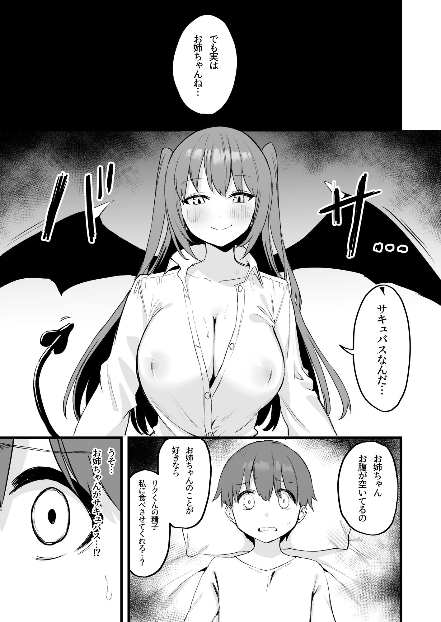 お姉ちゃんはサキュバス!?
