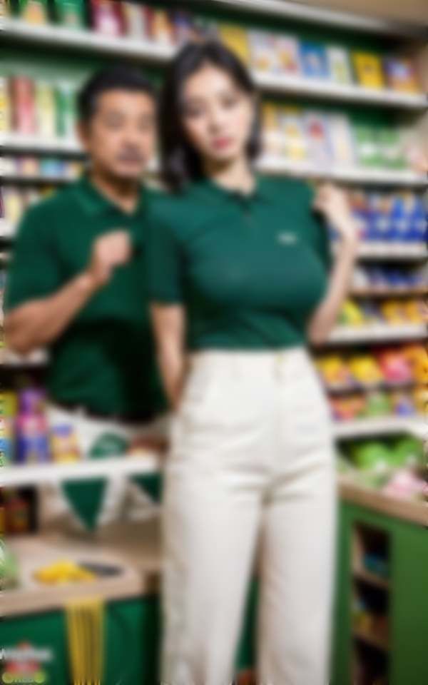 超えろすぎる近所のコンビニで働く熟女
