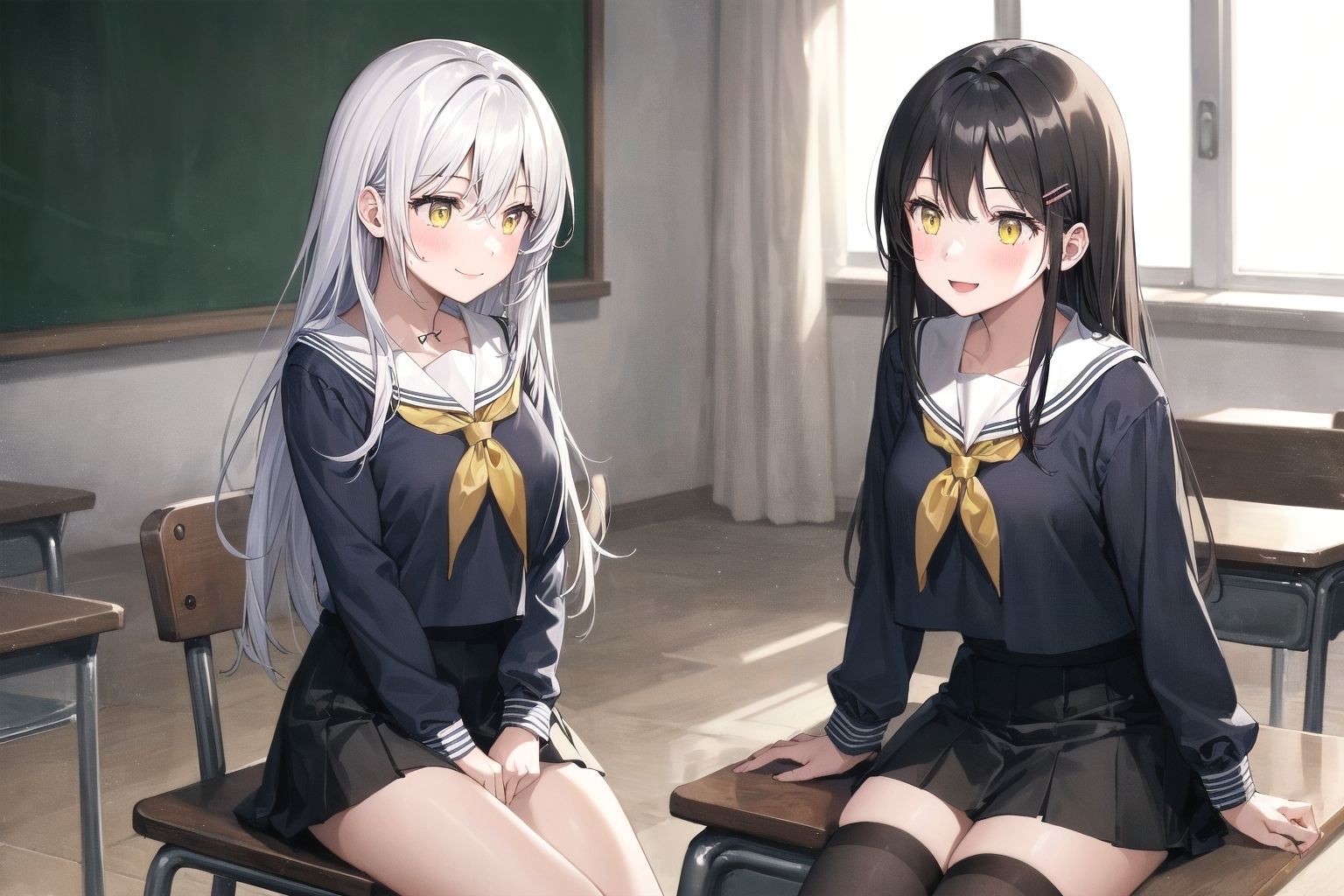 ［イラスト集］［200枚↑］［時間停止］［ぶっかけ］ 時間停止を使わざるを得ない_清楚系クラスメイト編