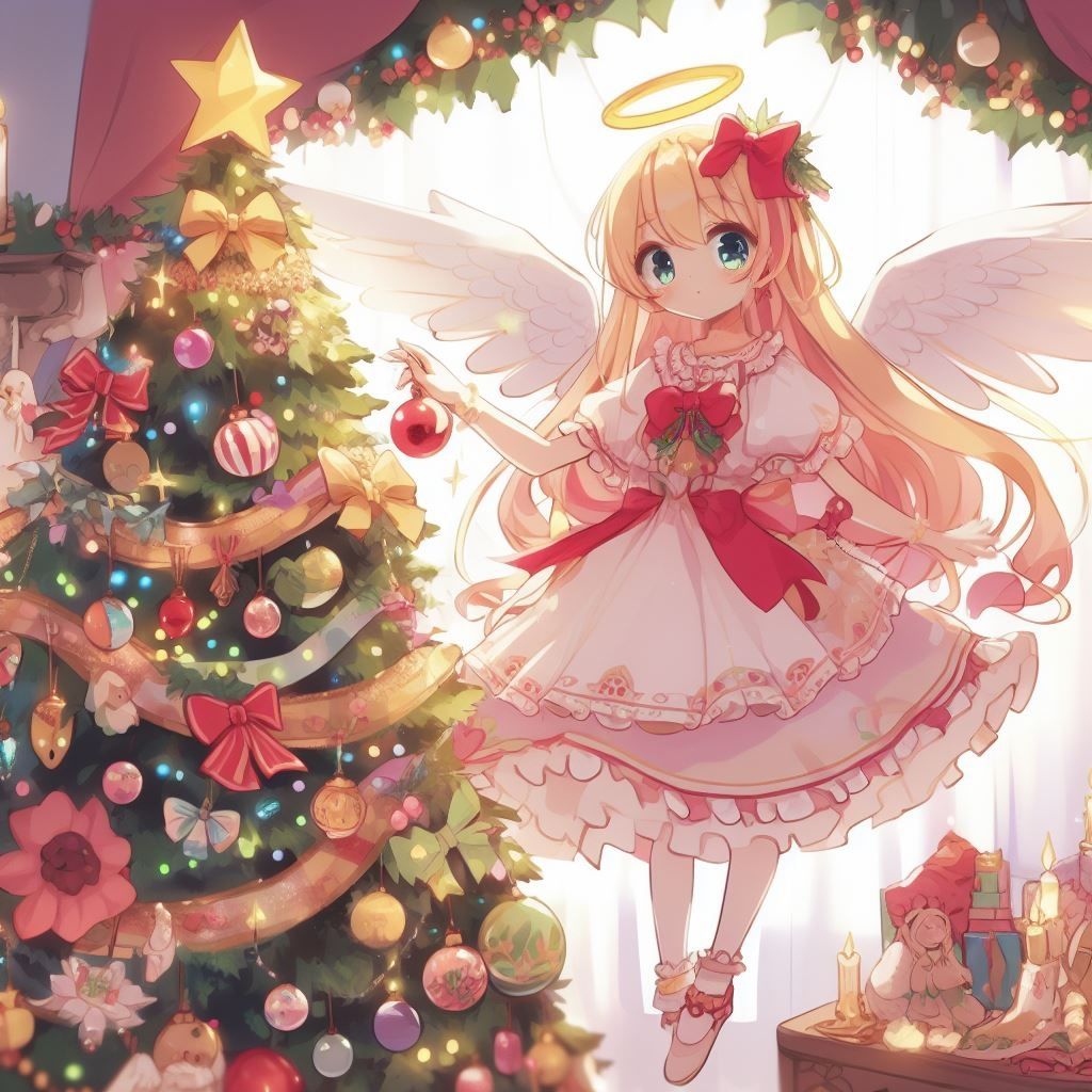 天使×クリスマス