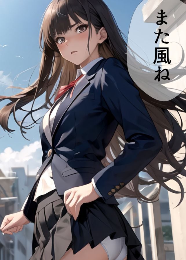 ローアングルお嬢様 越嶋伊織2