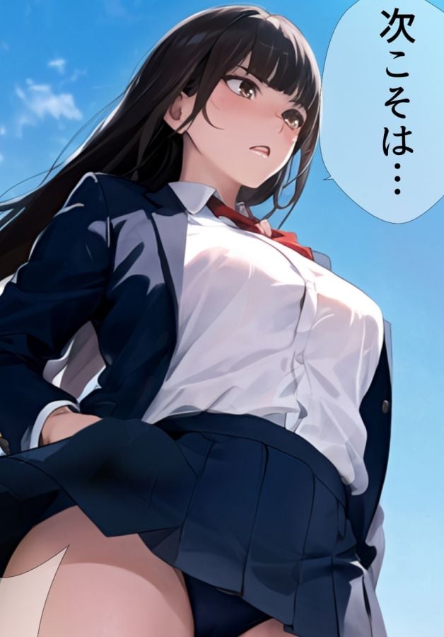 ローアングルお嬢様 越嶋伊織2