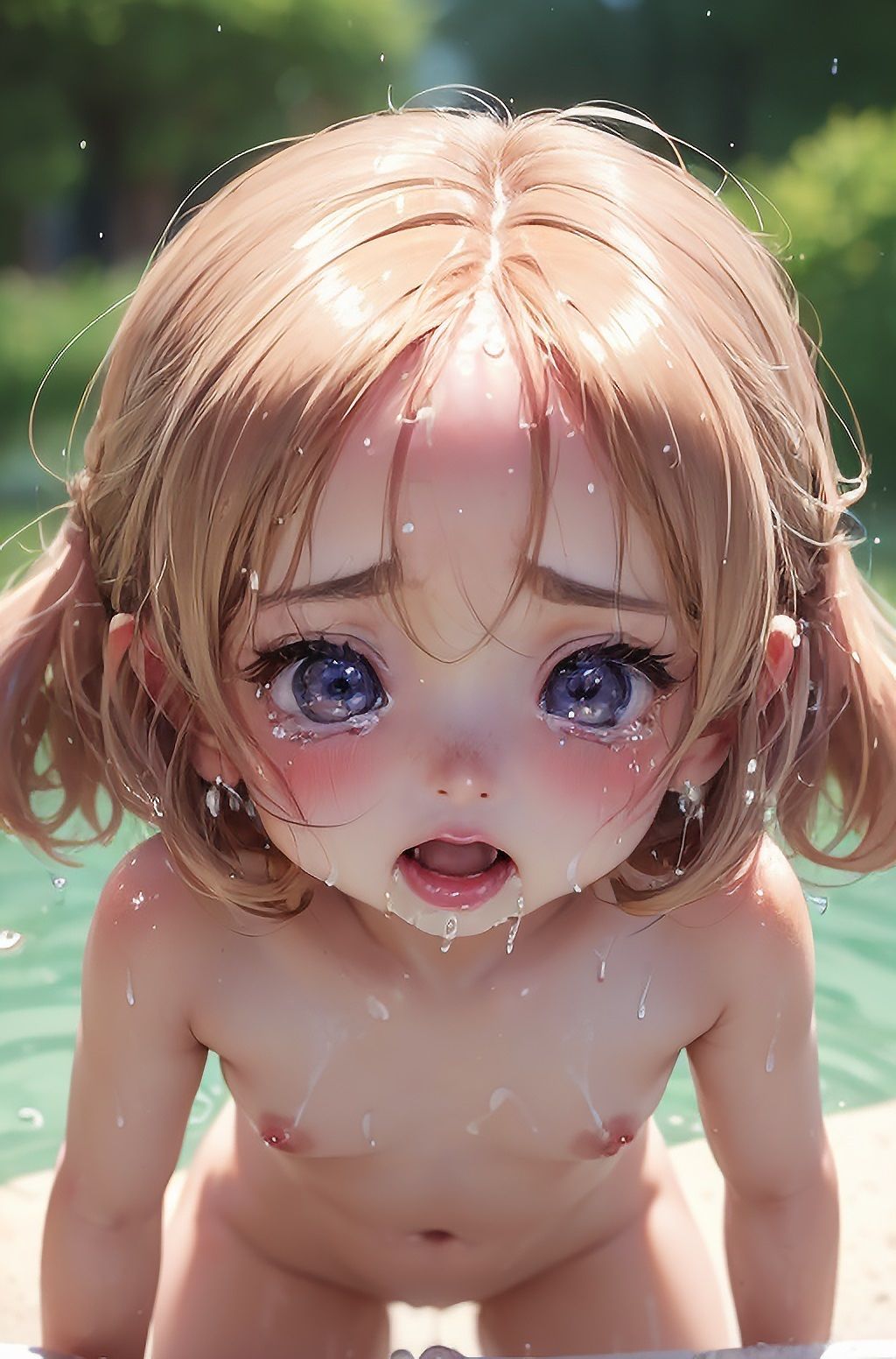 Wet Girl〜濡れた肌の美しい少女たち-ちっぱい・マ〇スジ・パフィーニップル・ぶっかけ・泣き顔etc〜