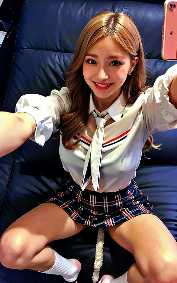 【攻め好き】痴GALーちぎゃるー添い寝カフェーオプション次第でスケスケ乳首ー