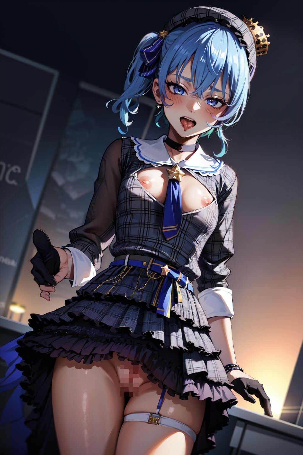 えち街すいせいのライブ後の淫乱姿
