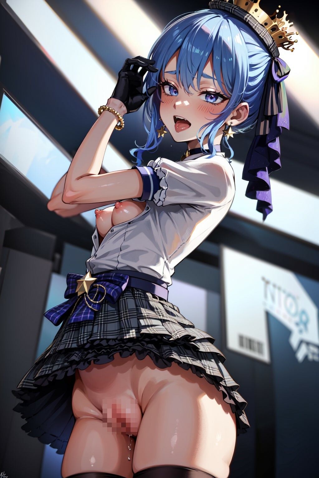 えち街すいせいのライブ後の淫乱姿