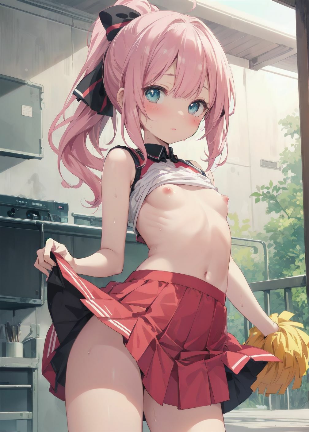 学園生活・女子学生がいっぱい