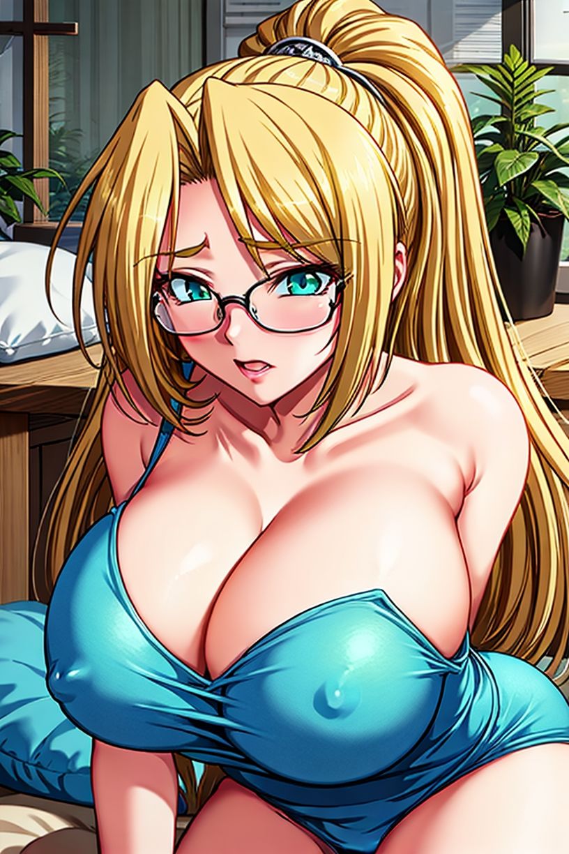 牝teacher 律子先生の英語の発音フェラ