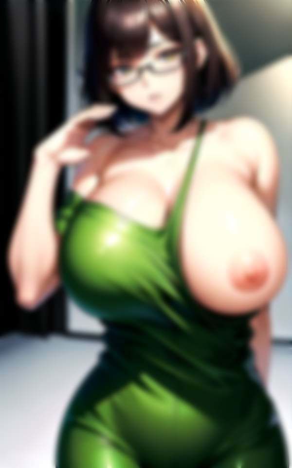 隣に住むメガネをかけた超乳お姉さんがエロすぎる