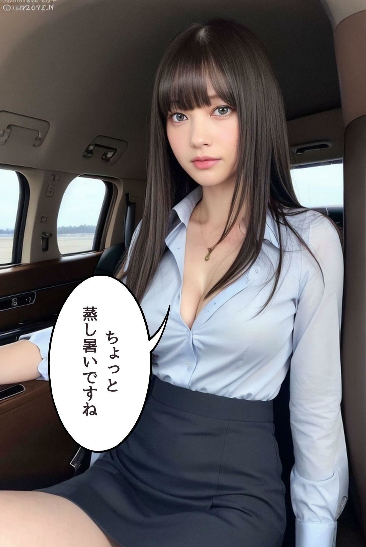 うちの秘書は…優秀でエロい プライベートジェットで…移動の車で…射精管理