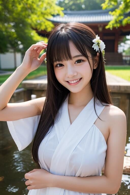 AI生成美少女写真集 vol1 神社美女