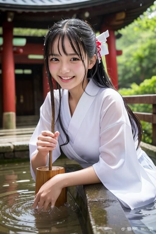 AI生成美少女写真集 vol1 神社美女