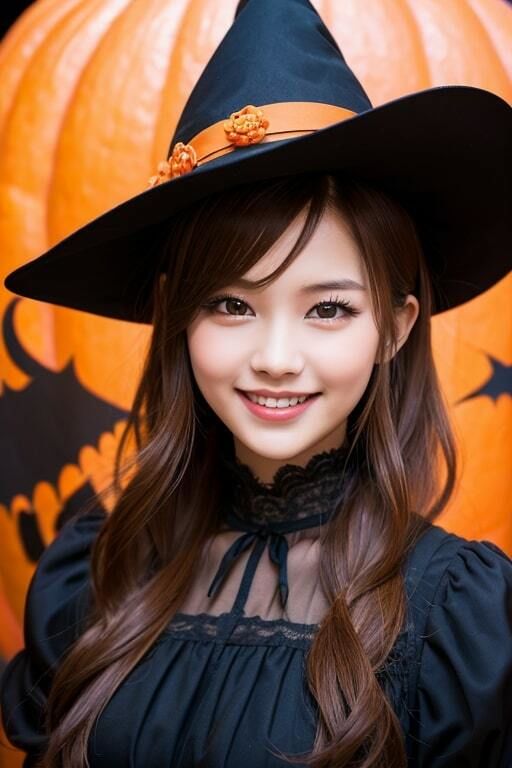 AI生成美女写真集 vol4 ハロウィン美女