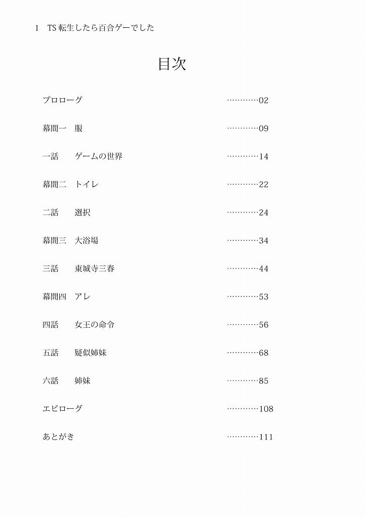 TS転生したら百合ゲーでした