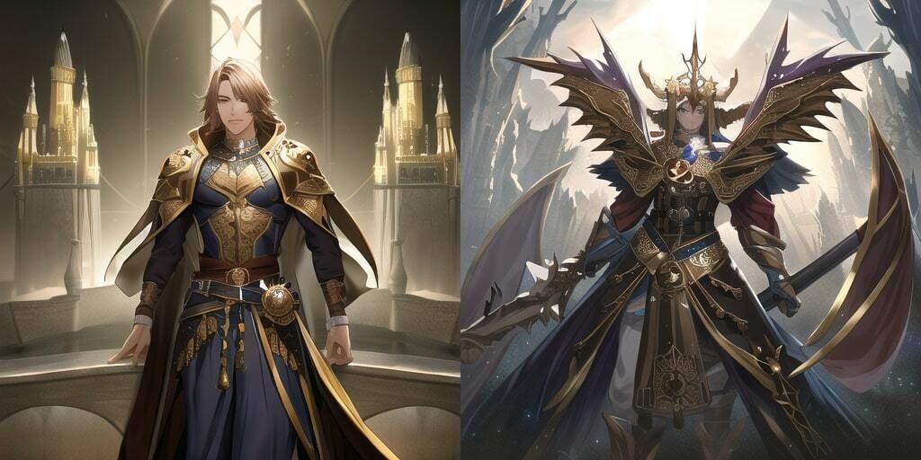 中世ファンタジー画像集、設定用資料