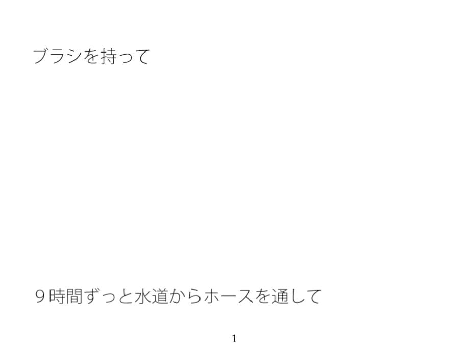 【無料】信じられないような屋上の清掃員