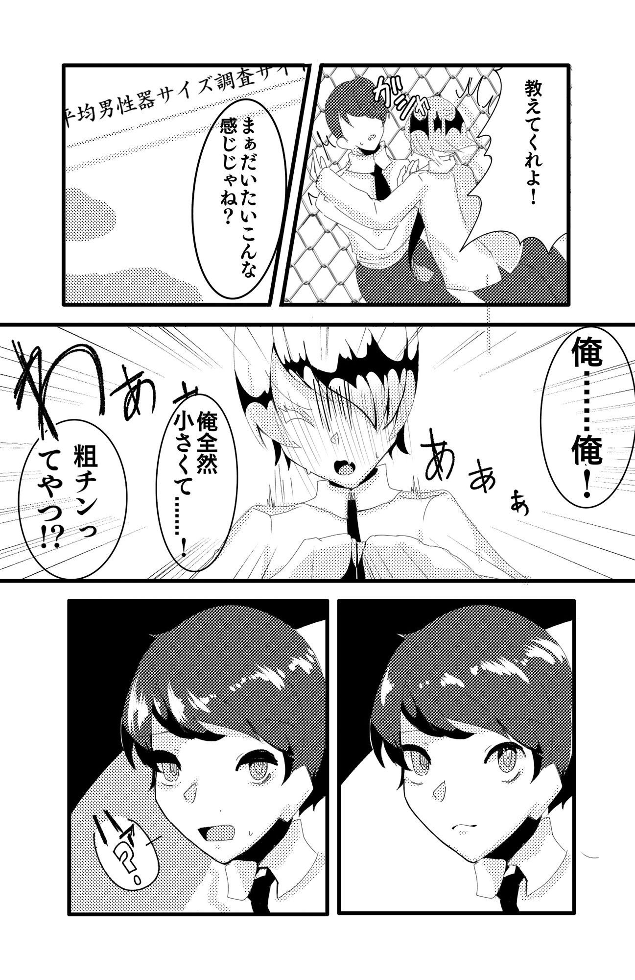 男?友達のアレがおかしい