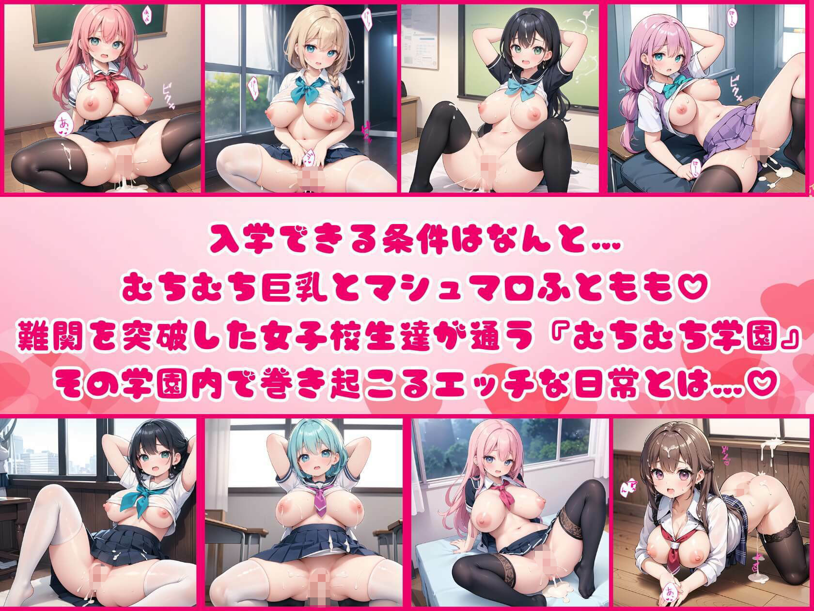 男は全員悩殺!むちむち学園【豪華CG420枚収録】