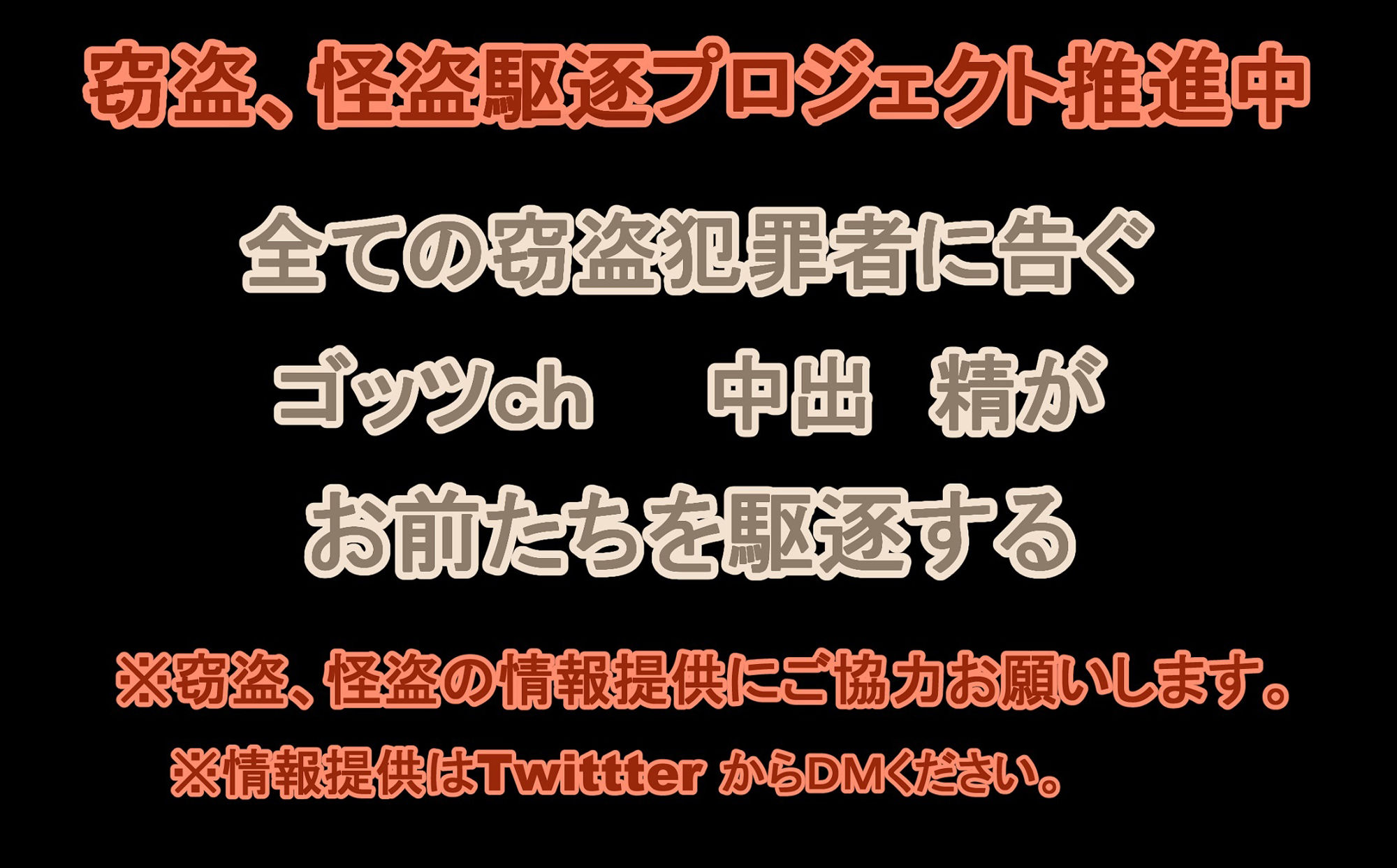 私人逮捕系ユーチューバーに捕らえられる怪盗セイントテ〇ル