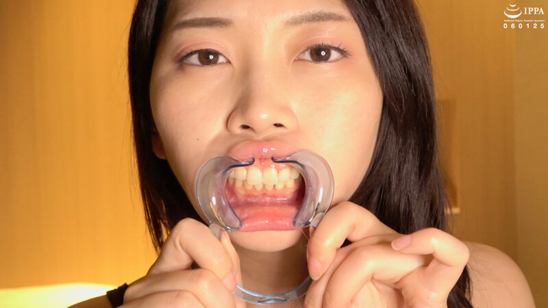 エッチなお姉さんの舌ベロ歯のどちんこをしっかり観察してみた 香椎佳穂