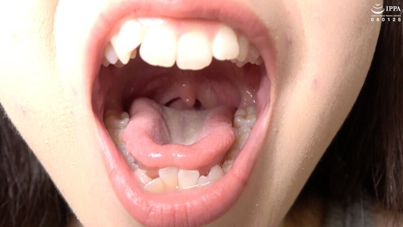 ギリギリのエッチなストレッチからの口内歯のどちんこ観察&舌ベロ顔舐めプレイ! Nana