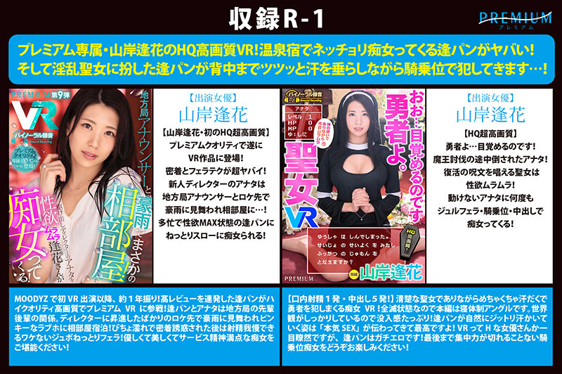 【VR】【全部HQ超高画質】プレミアムから感謝を込めて初VR総決算BESTを贈ります!長尺500分ぜんぶSEX! 専属・ハーレム・あるあるシチュエーション・非日常企画まで「結構いいじゃん!」が詰まった凝縮25作品!