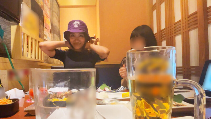 合コンベロベロ女をお持ち帰りして男友達と朝まで中出しSEX5時間3