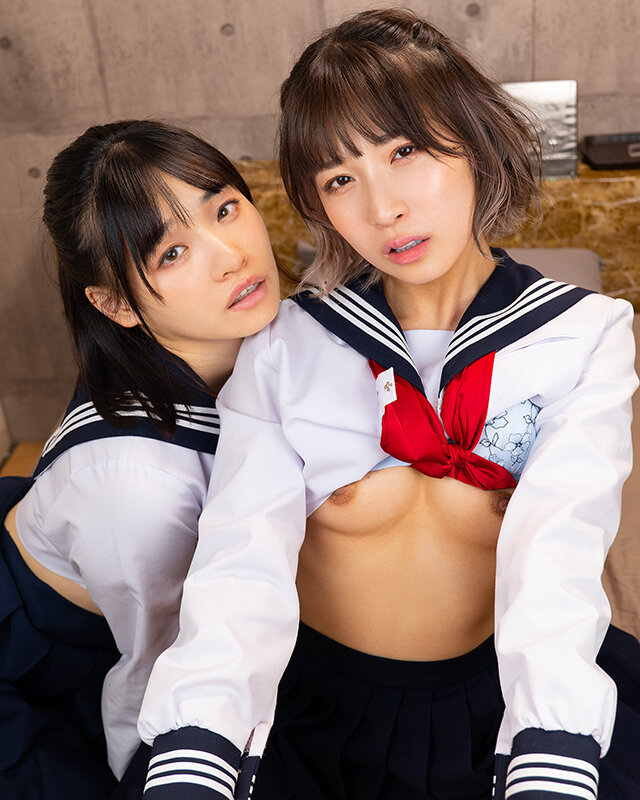 【VR】3Pしてみたいけど金がない...好奇心に勝てず激安デリヘルの3Pコースを頼んだら奇跡的すぎる展開に!