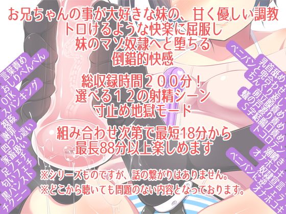 お兄ちゃんは妹のオナホ奴●〜オナサポ編Vol.4オシオキ〜