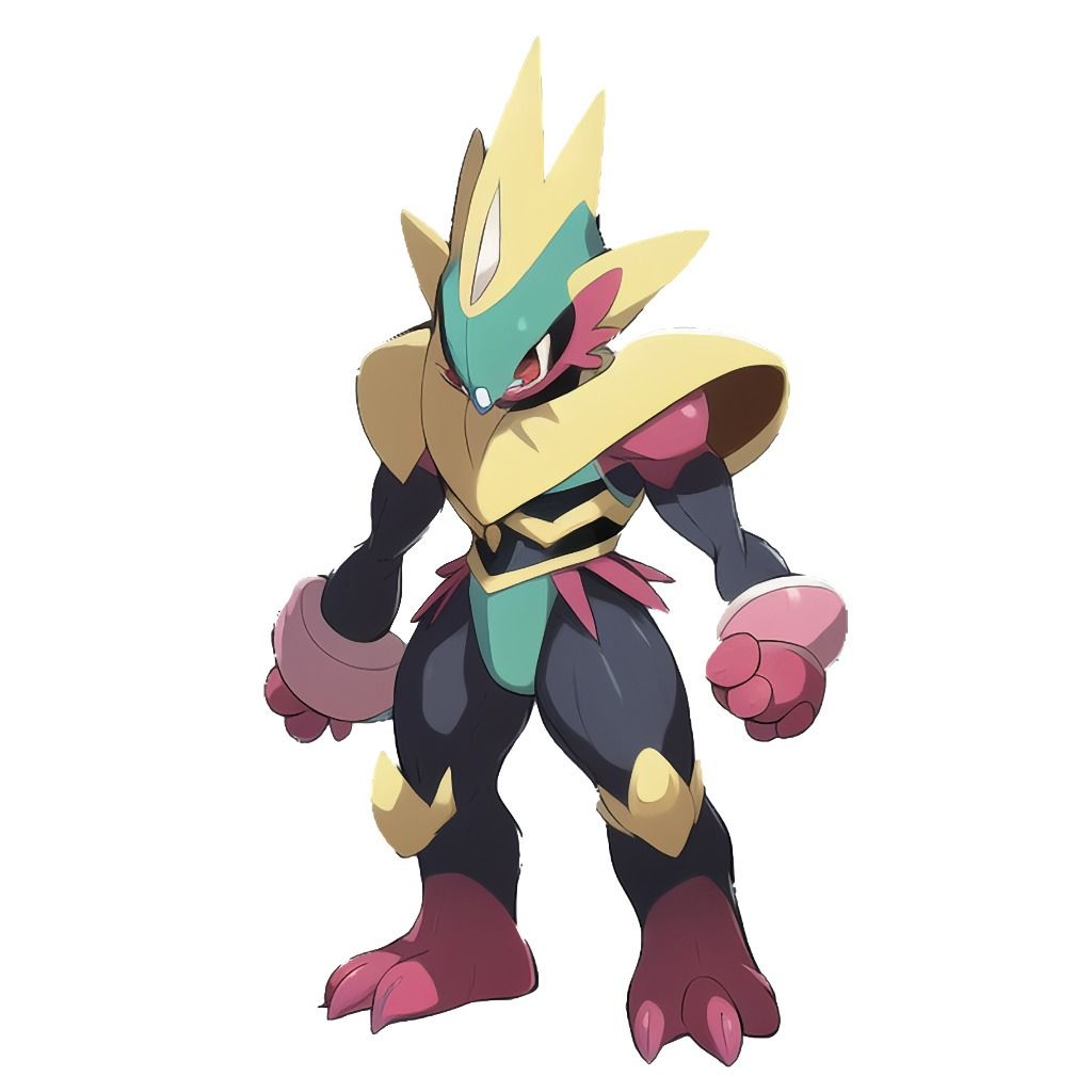 【アニメ調のモンスター立ち絵2】著作権フリーの高解像度画像（100枚）