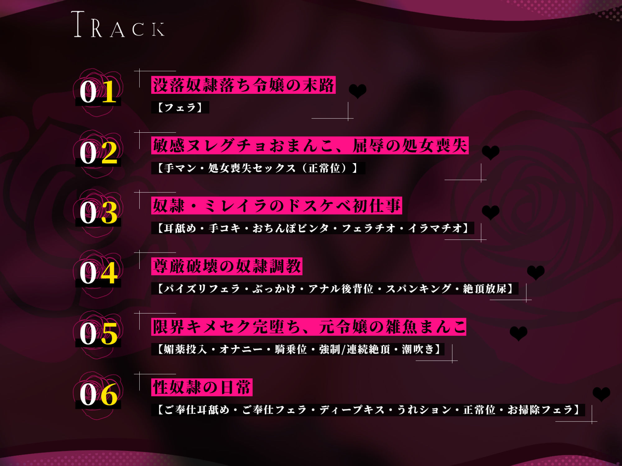 【轟音オホ】奴●オークションで買った悪役令嬢を快楽調教で下品堕ち！〜勝気なのに雑魚ま●こすぎて潮噴き連発アクメ〜【KU100】