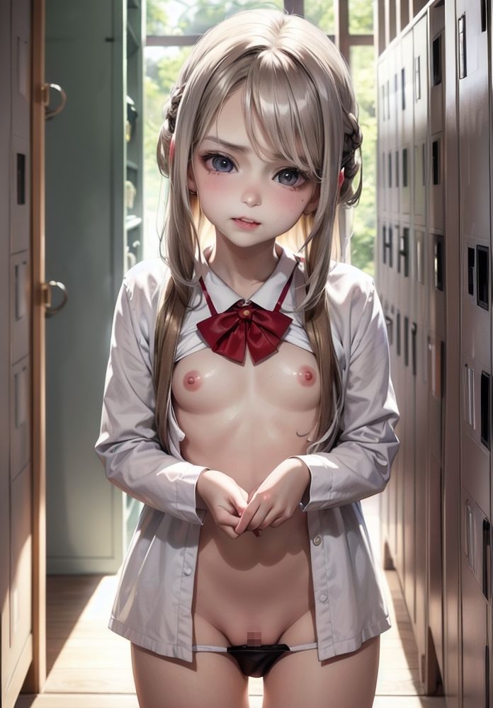 ロッカールームの少女2