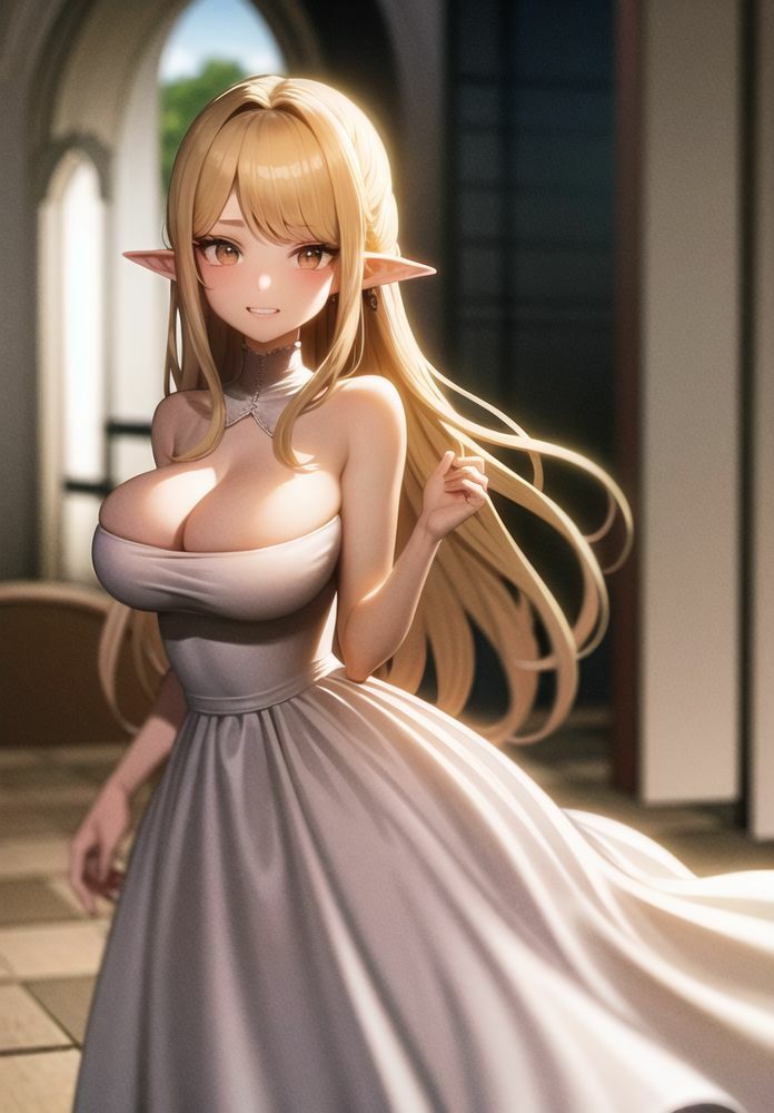 囚われたエルフ姫の末路 高潔処女が娼婦堕ち 人間チ◯ポを生ハメする日々