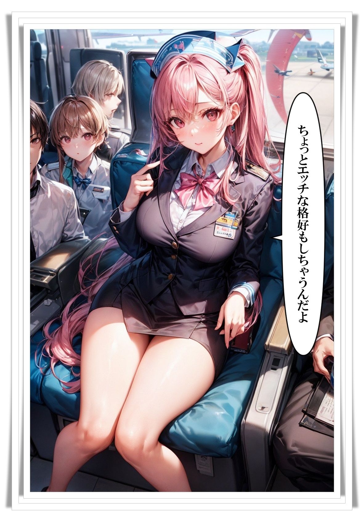 CAは今日も予約でいっぱい