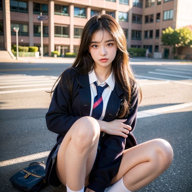 女子校生をレンタル彼女して 美術の課題提出を名目に いろんなポーズを撮影させてもらった件 ＃1