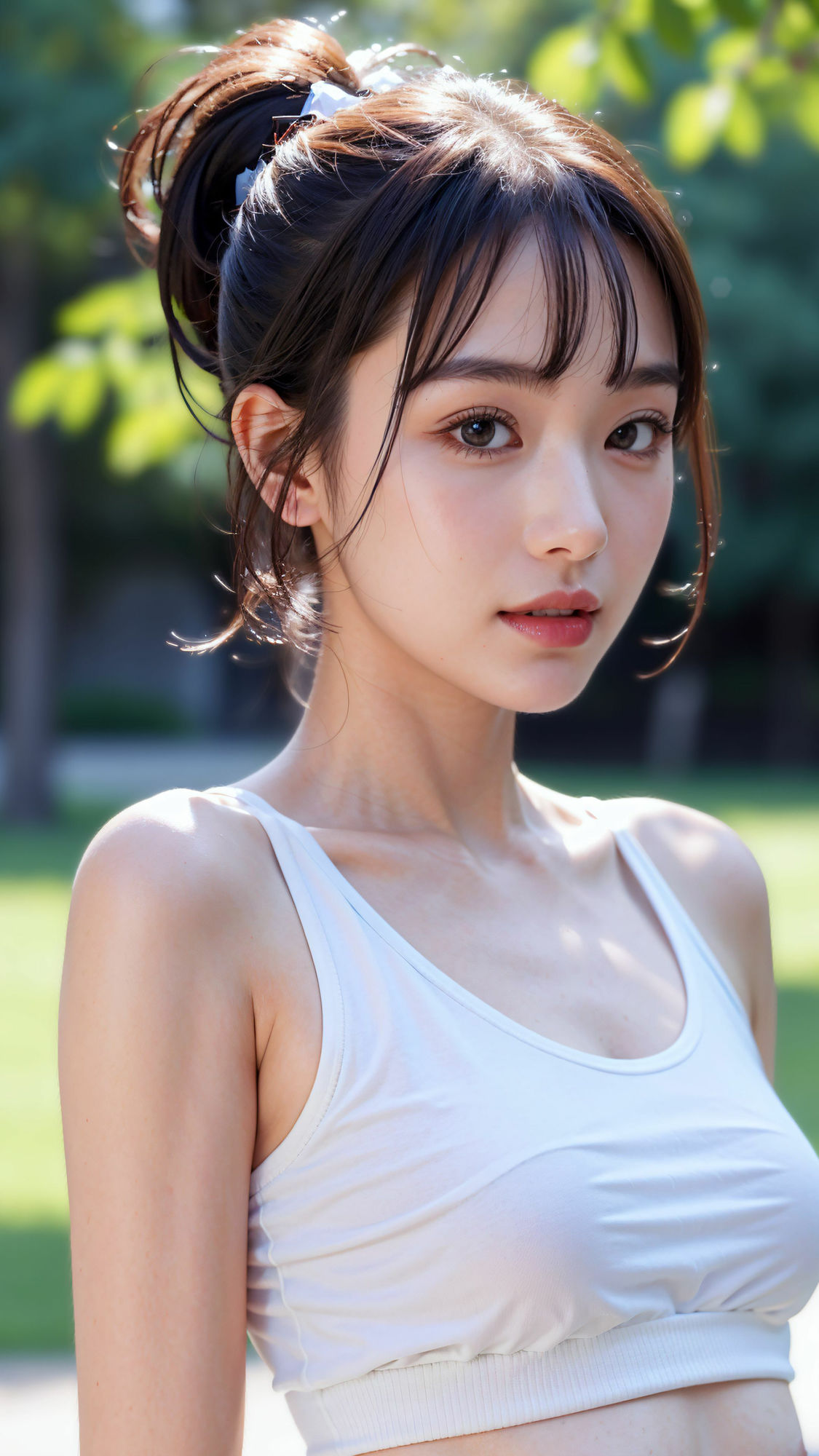 露出狂な制服女子【4K超高画質】コスプレ・フェラチオ・開脚