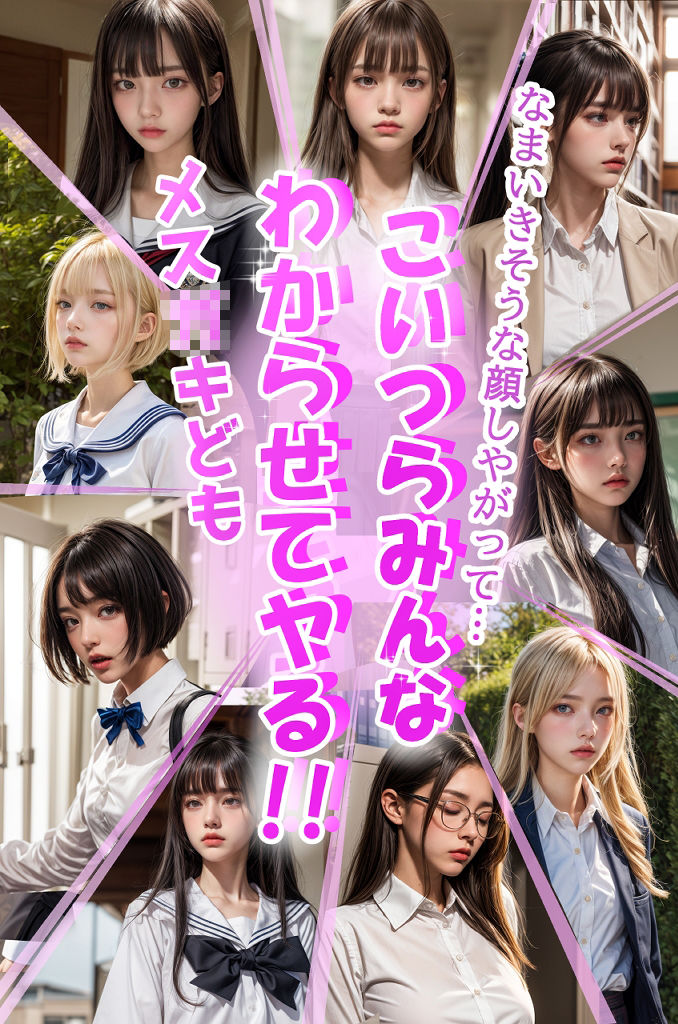 生意気そうなJKをわからせ指導セックス2 〜睨みながらも身をよじりイキ顔をさらす生意気JKにわからせ大量中出し〜
